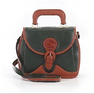 Vintage Dooney & Bourke Satchel Leather Handbag